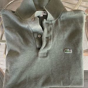 Lacoste Army Green Polo